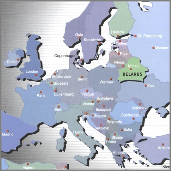 map EUROPE